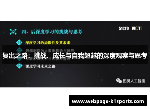 复出之路：挑战、成长与自我超越的深度观察与思考